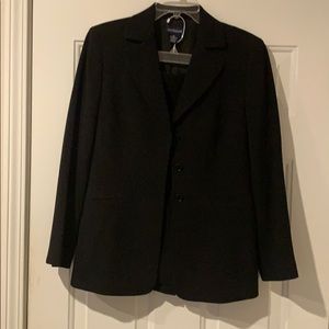 Ann Taylor black skirt suit